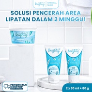 [glowing Package] Brighty Glowing Underarm 2 Pcs + Brighty Underarm Scrub 1 Pcs