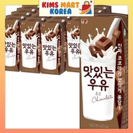 Delicious Milk GT Chocolate Flavor Korean Drink Food 180ml x 24pcs