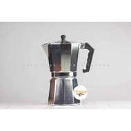 Mokapot Espresso 9 Cups Silver