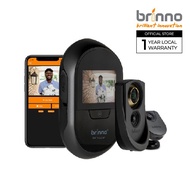 BRINNO Duo SHC1000W (WiFi) Smart Home Security Concealed Peephole Camera 12mm Size Remote Access DIY Motion Detection