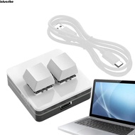 INKSCRIBE​ Copy Paste Keypad, Acrylic Mini Custom Mini 2 Key Keypad, Keypad Accessories Keypad Type-