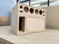 ตู้ลำโพง ตู้แบนพาส10นิ้วกระแทกข้าง(ลมหลังดอก)กลาง4นิ้ว"แหลม3นิ้ว"ห้องซับแยก ไม้MDF15มิล สเปคแม่เหล็ก