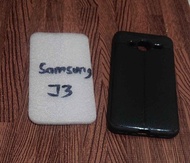 Samsung J3 2016 Softcase Case Casing Samsung J3 2016 Carbon Autofocus Motif Kulit