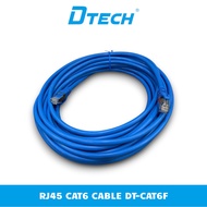 Pre-made UTP Network Cable with 2 RJ45 Heads 6 Layers Cat6 Length From 0.5m to 20m DTECH DT-CAT6F