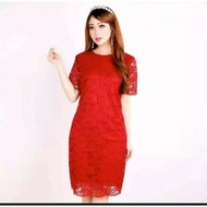 (REALPICT) EUNBI Dress with Thick Corneli Bone Brocade
