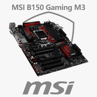 MSI B150 GAMING M3 motherboard supports sixth-generation Intel Core i3/i5/i7, Intel Pentium, Celeron processors based on LGA1151 architecture, 4 DDR4 memory slots