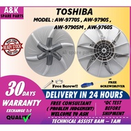 AW-1170S , AW-1190S , AW-1170SM Toshiba Washing Machine Pulsator / Pinggan Mesin Basuh