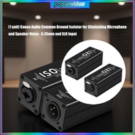 POP Reliable Music Hum Reduce XLR 6 35mm Ground Looping Isolator For Professional Recording Environm