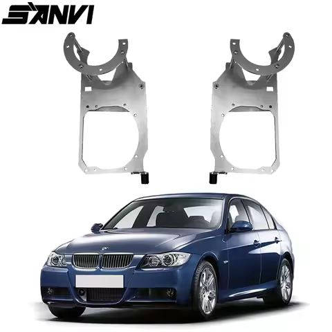 SANVI AFS NON-AFS Headlight Framework Bracket Adapter for BMW 3series E90 E92 E93 Headlamp Upgrade 3
