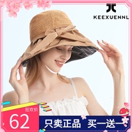 Genuine Buy! Keexuenn1 Keexuennl Bow Fisherman Hat UV Protection Large Brim Sun Protection Sunshade