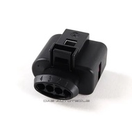 Genuine Audi Skoda Volkswagen Flat Contact Housing with Locking Mechanism Connection Piece 4 Pin, 1J