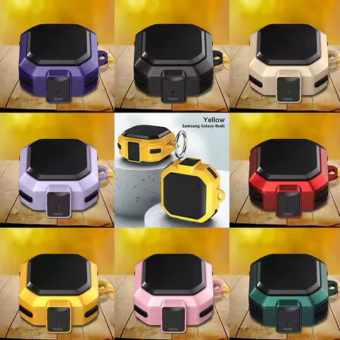 Mechanical Switch Protective Case Cover For Samsung Galaxy Buds 2 Live Pro / Pro 2 Earphone Lock Pro