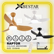 BESTAR RAPTOR DC CEILING FAN WITH LED LIGHT