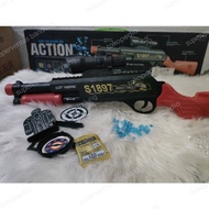 mainan pistol wgg s1897 wgg shotgun bb jelly aman di gunakan