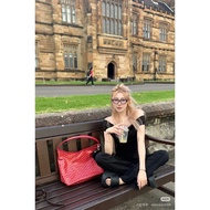 Niuben Goyard Goyard Hobo Bag VGoyard Goyard Hobo Bag, Classic Dog Teeth Presbyopic Canvas+Bright Ye