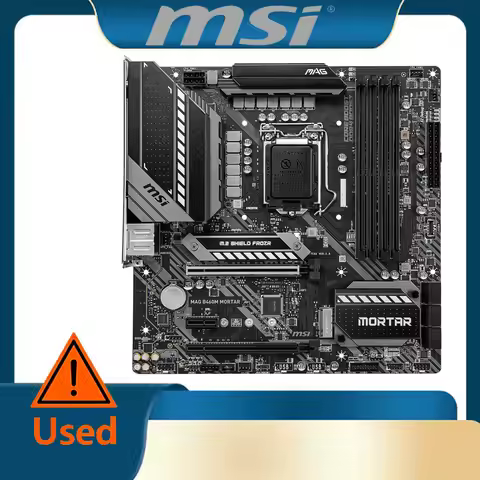 MSI MAG B460M Mortar Gaming Motherboard (mATX, 10th Gen Intel Core, LGA 1200 Socket)