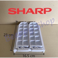 ถาดทำน้ำแข็ง ที่ทำน้ำแข็ง Sharp ชาร์ป รุ่น SJ-C19/A20S/D20N/A24S/D24N/A28S/D28N/Y22T/Y25T/X43T/XP330