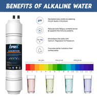 iPRO Water Filter 8" 9" 10" Filter Cartridge Replacement Filter Set - U-Type - Antibacterial / Alkal