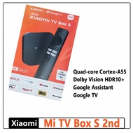 Global Version Mi TV Box S 2nd Gen 4K Ultra HD TV 2GB 8GB WiFi Google TV Netflix Smart TV Mi Box 4 Media Player kuiyaoshangmao