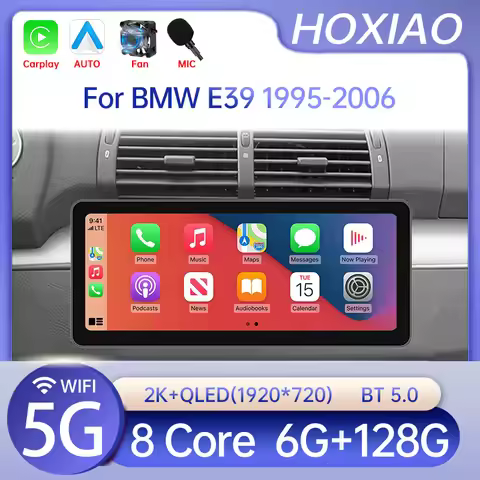 2 din Android Radio Car Multimedia video Player For BMW 5 E39 X5 E53 M5 E38 12.3inch large screen GP