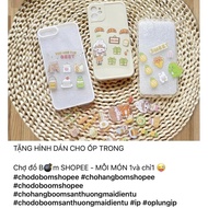 (free random sticker) transparent case for iphone 13pro iphone 13pro 11 7p 8p 7plus 8plus
