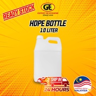 NEW 10L HDPE Bottle/ Tong Air Jerry Can/ Tong Drum / Jerry Can/ PETG Bottle 10L/KG Bekas
