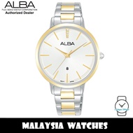 ALBA AH7CD2X Fashion Quartz Mineral Crystal Glass Stainless Steel Case & Strap Woman's Watch AH7CD2 