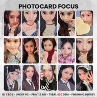 (8 PCS) HEARTS2HEARTS Photocard focus - PC Premium 2 Sides Unofficial Kpop Merch Card H2H S2U Carmen