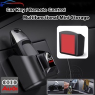 Audi Car Key Storage Box Multifunctional Remote Control Mini Storage Hanger For A3 8l 8Y A1 Q5 TT mk