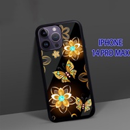 HP [AN01]Glossy Case iphone 14 | iphone 14 PRO | 14 PLUSiphone | iphone 14 Pro Max | Casing BUTTERFL