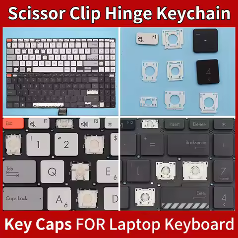 Replacement Keycaps Scissor Clip Hinge For ASUS Vivobook Pro M3500 M3500Q M3500QC M3500QA K3500 M650