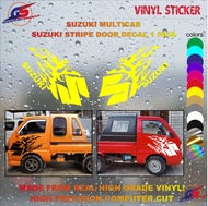 Suzuki Multicab Body Decals -Stripping Decal High Quality Vinyl Sticker