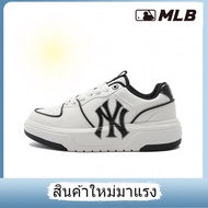 ส่งตรงจากโกดังกรุงเทพ รองเท้าผ้าใบสำหรับวิ่ง MLB New York Yankees ไม่จำกัดเพศ black and white 3ASXCA12N-50WHS