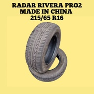 215/65 R16 Tire / Tayar / Tyre RADAR RIVERA PRO2 Tyre / Tayar / Tire 215/65 R16