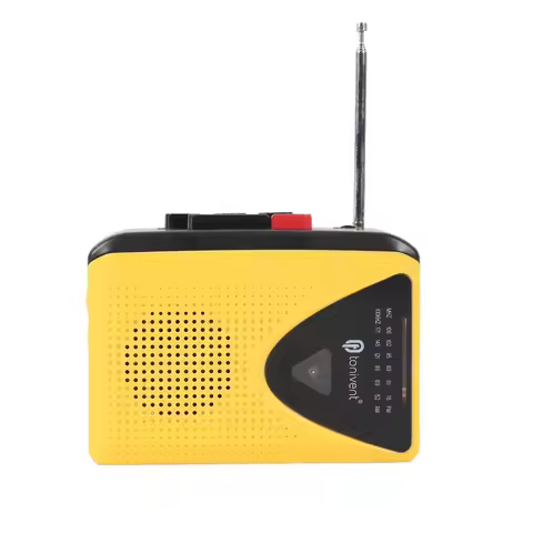Tape Cassette Player Walkman Cassette Player Portable Speaker Multiple Power Supply Methods AM/FM Ra