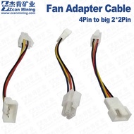 KS5L Iceriver Adapter 4 to 4(2x2) Pin Wire Connector Antminer S19 Fan Converter Cable for S19Kpro (