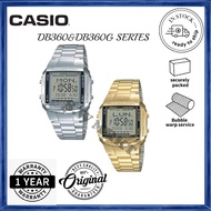 Casio DB-360-1AD/DB-360G-9AD Data Bank Watch