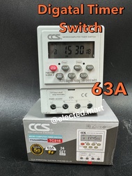 " CCS & PNC " Timer Switch Digital 30A - 63A 220V " TC316 " ระบบ เป็นสัปดาห์ เป็นชั่วโมง และ นาที (