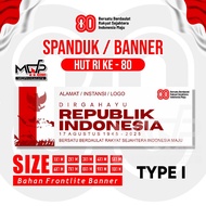 INDONESIAN INDEPENDENCE BANNER 9X1 METER AUGUST INDEPENDENCE BANNER MDPRINTSTORE