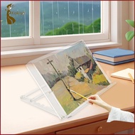 [kokiya] Acrylic Tabletop Easel Drafting Table Adjustable Angle Drawing Easel Sketching