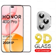 2in1 Curved Front Glass Lens Film For Honor 400 Pro Screen Protector Camera Glass Honor400 Pro Honor