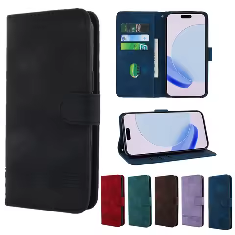 Wallet With Card Slot Holder Magnetic Flip Leather Case For Huawei P40 P50 P60 Pro P30 P20 P10 Lite 