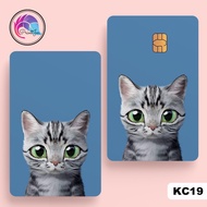KAWAII CAT ( SERIES 3 ) - TNG CARD Sticker Cover (Waterproof, High Quality) ,TNG CARD