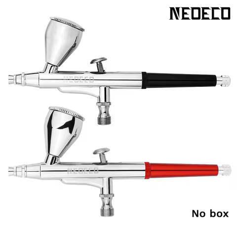 Dual-Action 9cc 20cc 40cc 0.3mm Airbrush Spray Gun Gravity Feed Detachable Airbrush Kit for Makeup N