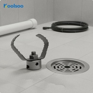 [Koolsoo] Drain Cleaning Machine Universal Fit Pipe Cleaning Tool Heavy Duty Auger Attachment for Pl