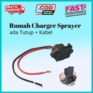 RUMAH CHARGER / CAS KNAPSAK AKI / SPRAYER ELEKTRIK