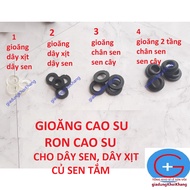 Shower gasket, toilet spray gasket, supply line gasket epdm rubber material - rubber gasket - shower