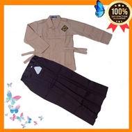 Non-set long girl elementary school scout uniform