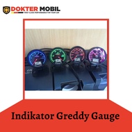 Greddy Gauge Indicator (Watertemp Oiltemp Oilpress Rpm Boost Meter VacuumVOLT)
