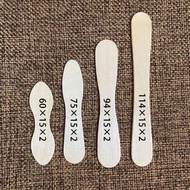 Ice cream wooden spoon ice cream stick popsicle stick ice spoon handmade stick DIY beauty sewn woode